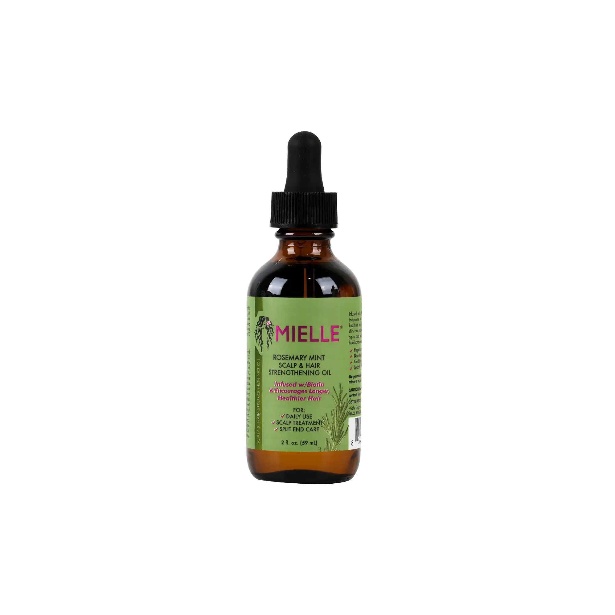 MIELLE ROSEMARY MINT SCALP & HAIR OIL 59ML