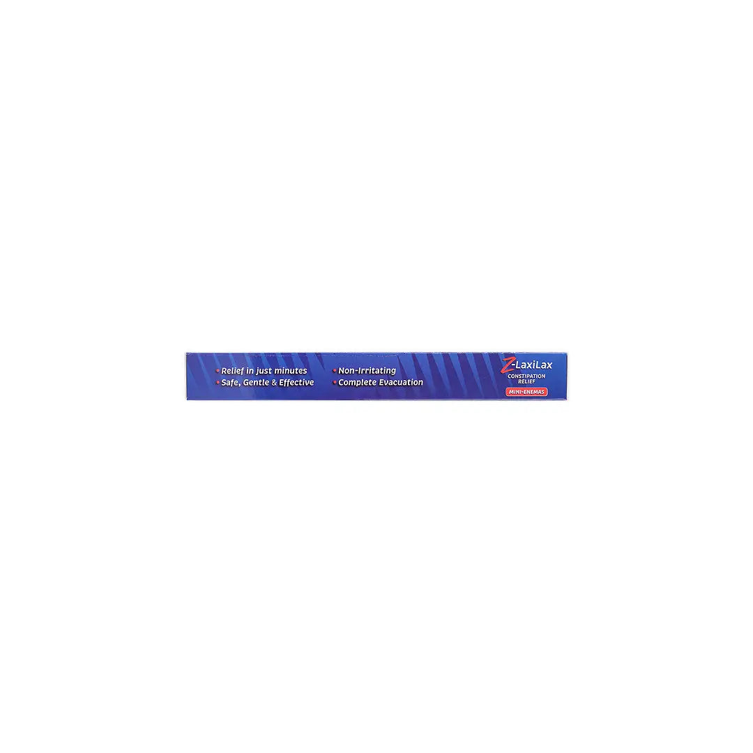 50840-Zenta Z-Laxilax Constipation Relief 6 Mini-Enemas +4
