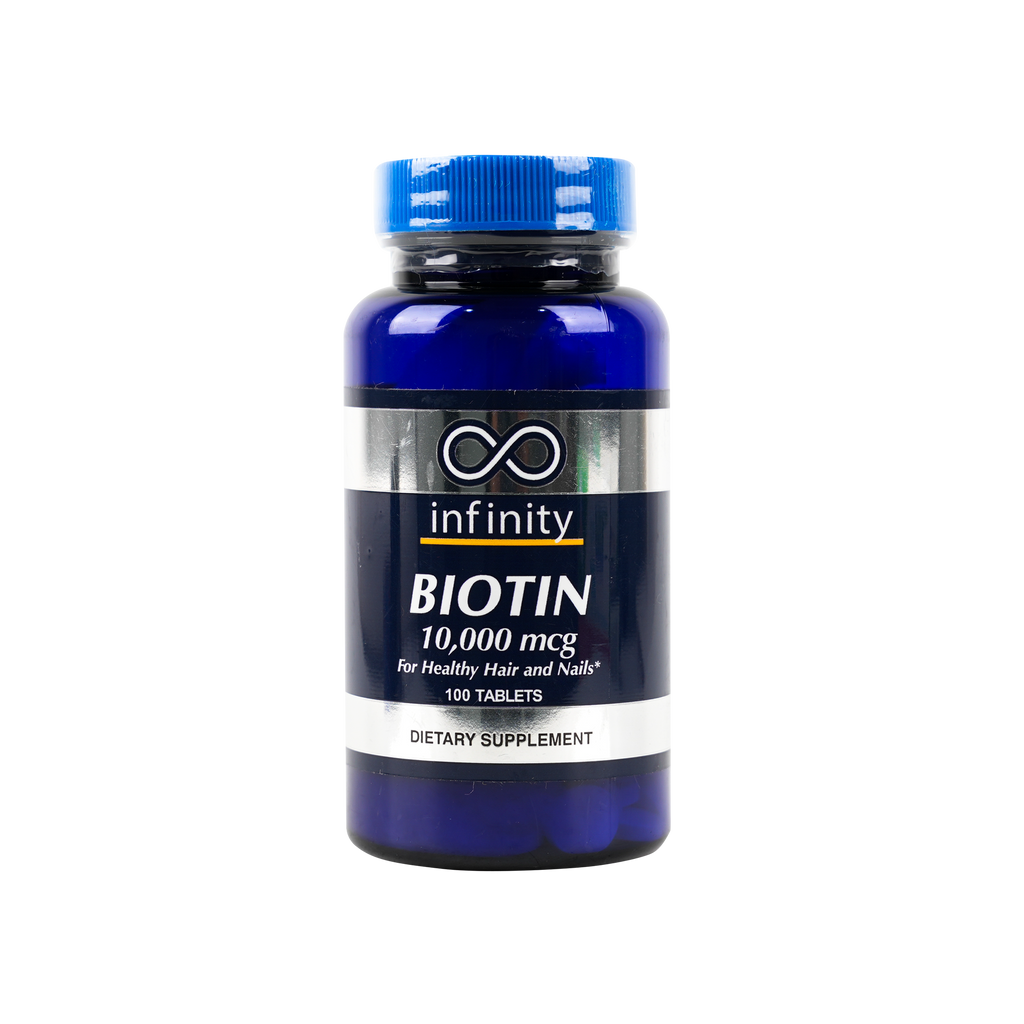 INFINITY BIOTIN 10,000 MCG 100 TABLETS