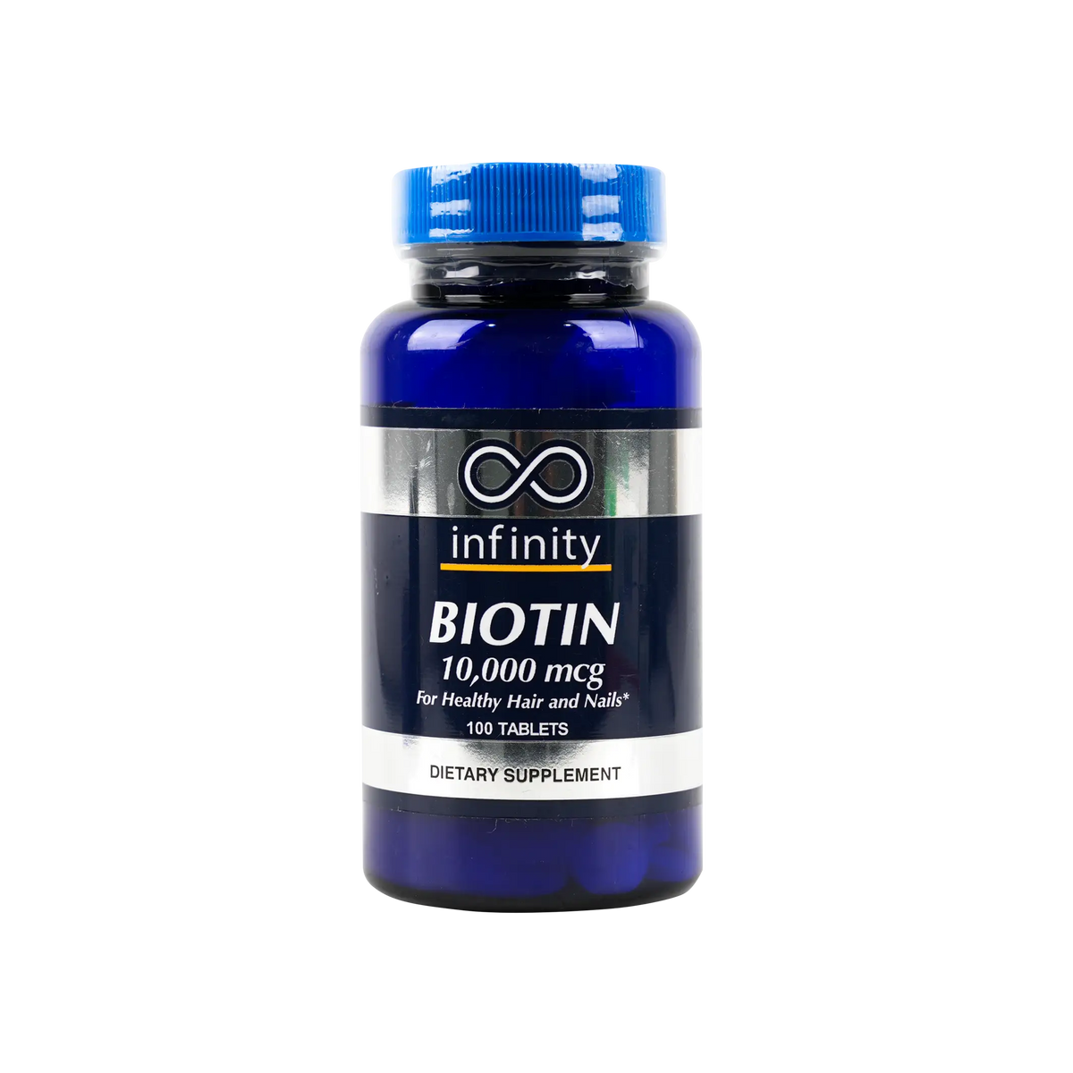 50845-Infinity Biotin 10,000 Mcg 100 Tablets