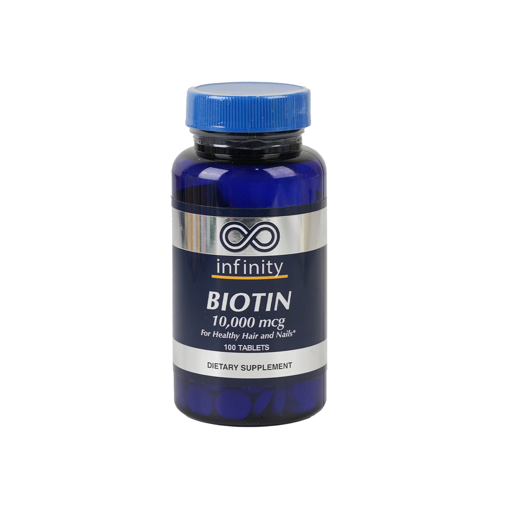 INFINITY BIOTIN 10,000 MCG 100 TABLETS