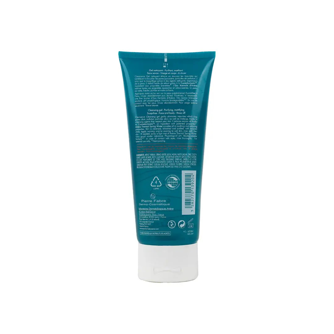 50852-Avene Cleanance Cleansing Gel 200ml- Tube +1