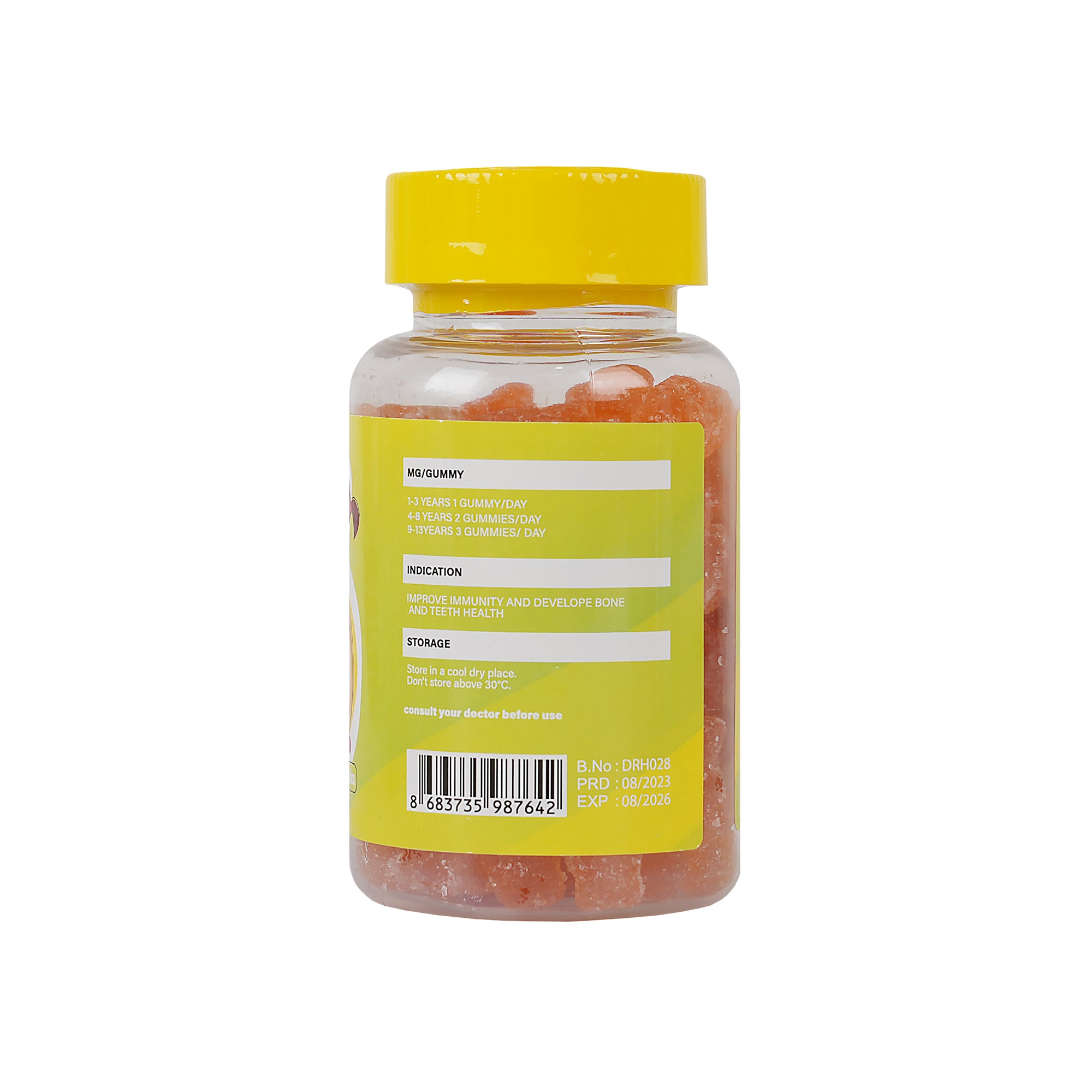 Dr.Helthy Vitamin D+ Vitamin C 60 Gummies