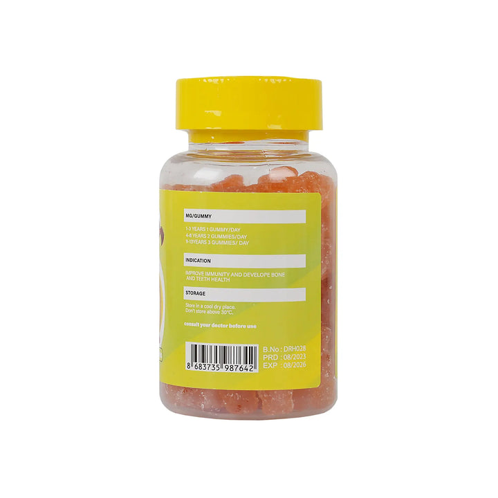 50867-Dr.Helthy Vitamin D+ Vitamin C 60 Gummies +2