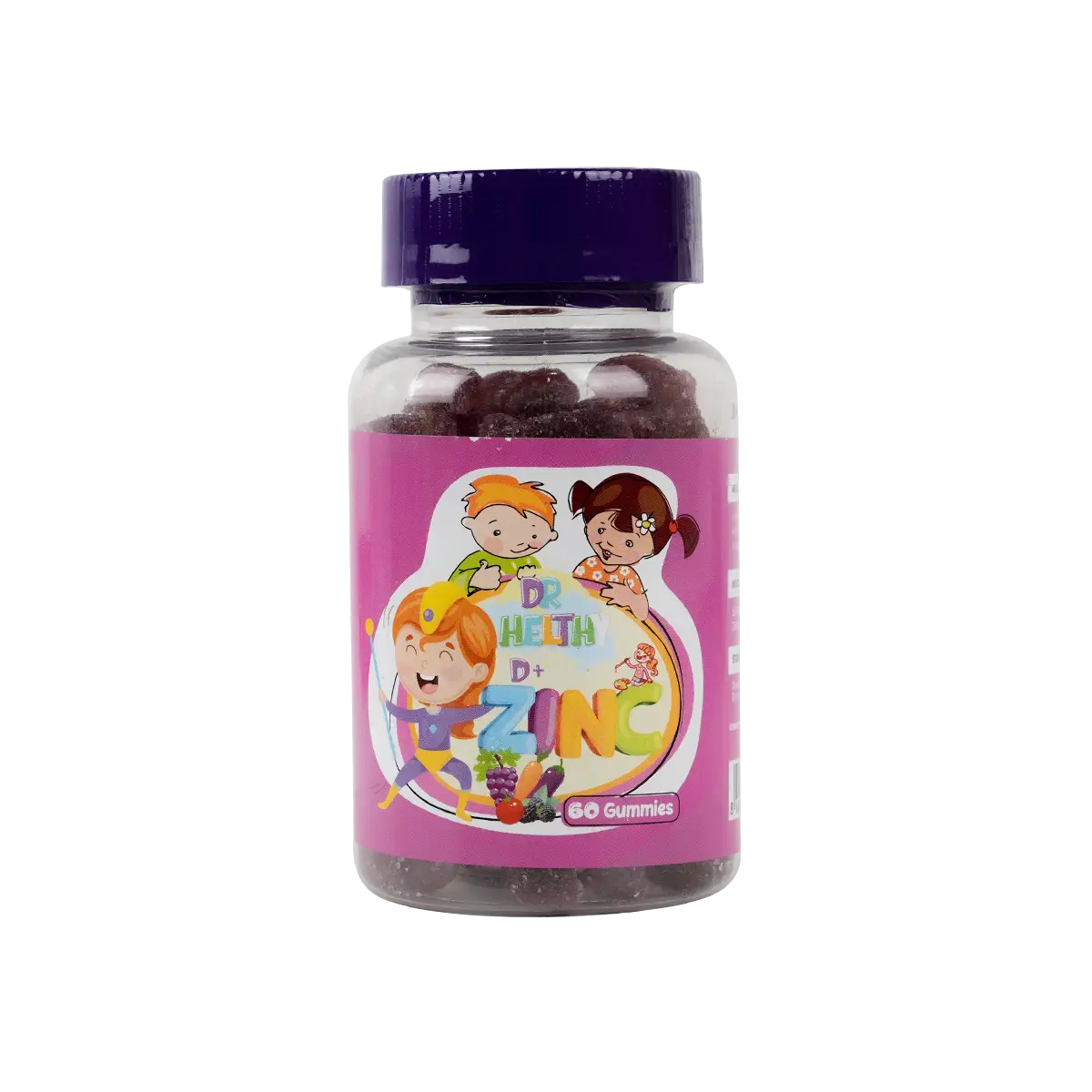 50868-Dr.Helthy Vitamin D+ Zinc 60 Gummies