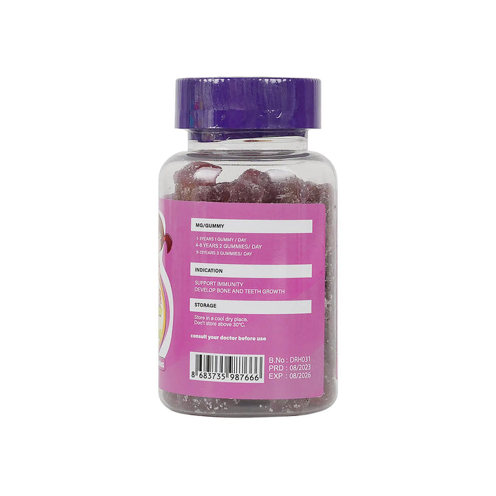 50868-Dr.Helthy Vitamin D+ Zinc 60 Gummies +2