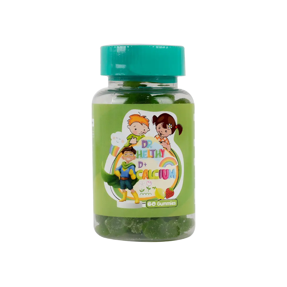 Dr.Helthy Vitamin D+ Calcium 60 Gummies
