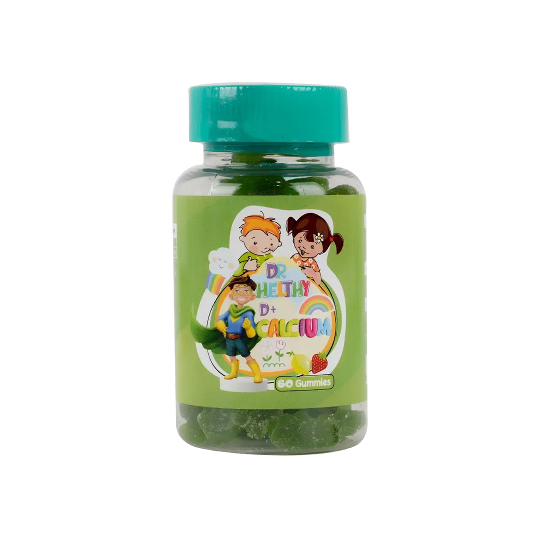 50869-Dr.Helthy Vitamin D+ Calcium 60 Gummies