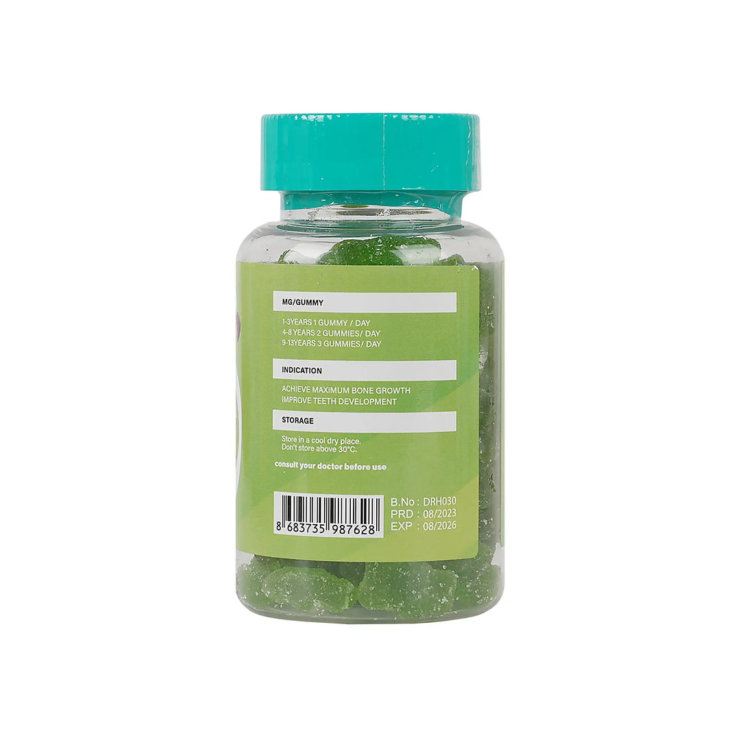 50869-Dr.Helthy Vitamin D+ Calcium 60 Gummies +2