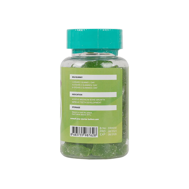 50869-Dr.Helthy Vitamin D+ Calcium 60 Gummies +2
