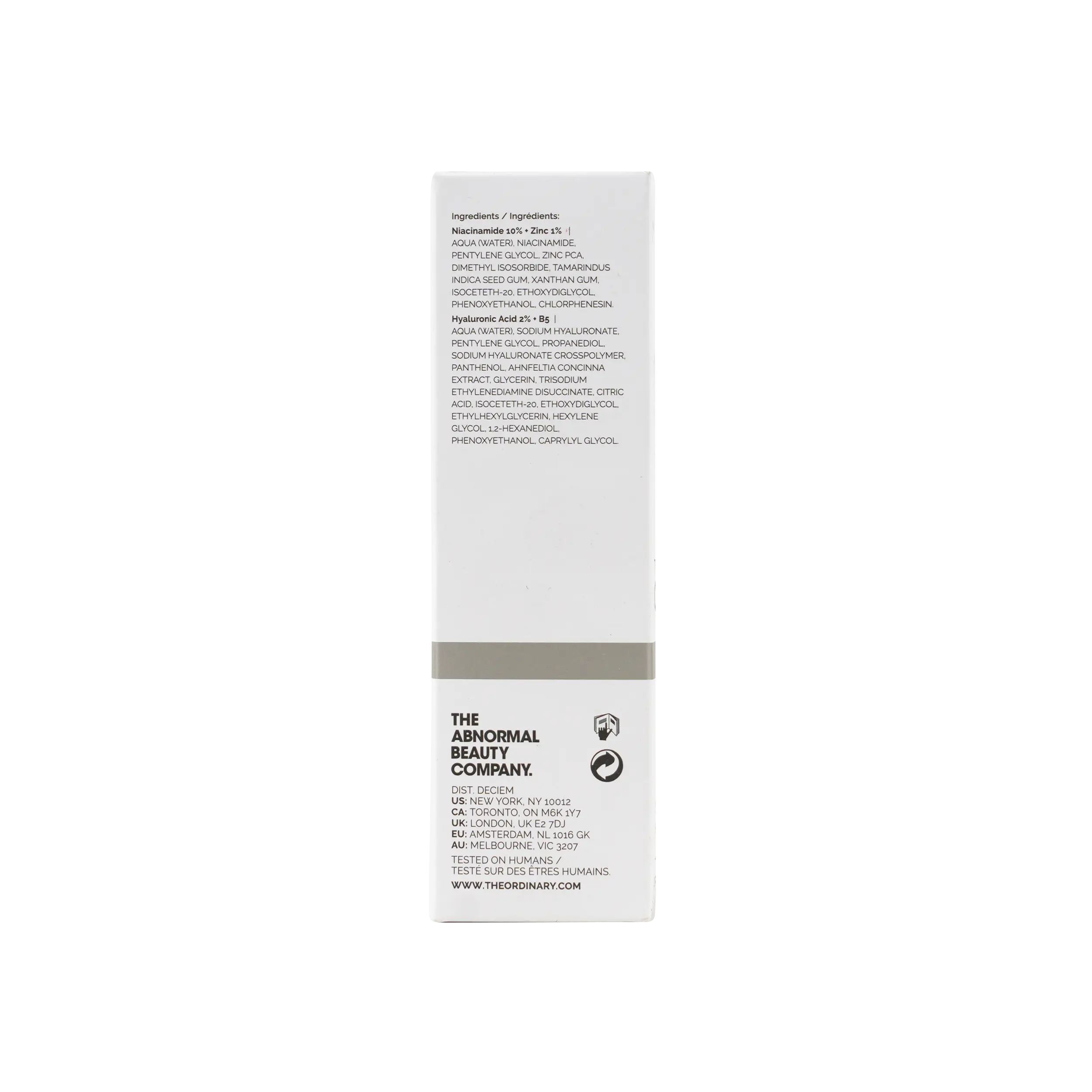 The Ordinary The Skin Support Set 2X30Ml
