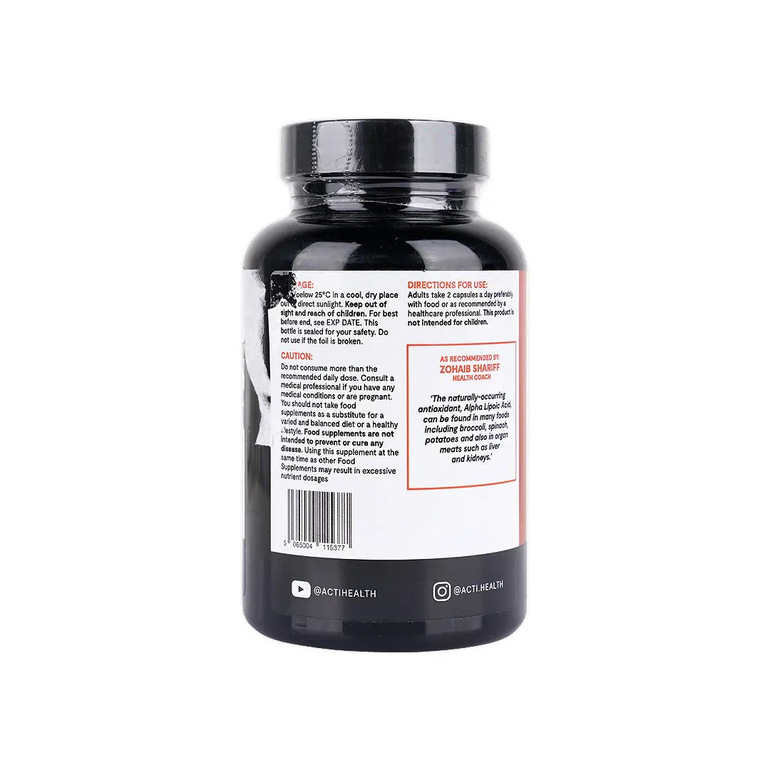 ActiHealth Alpha-Lipoic Acid 400Mg 60 Capsules