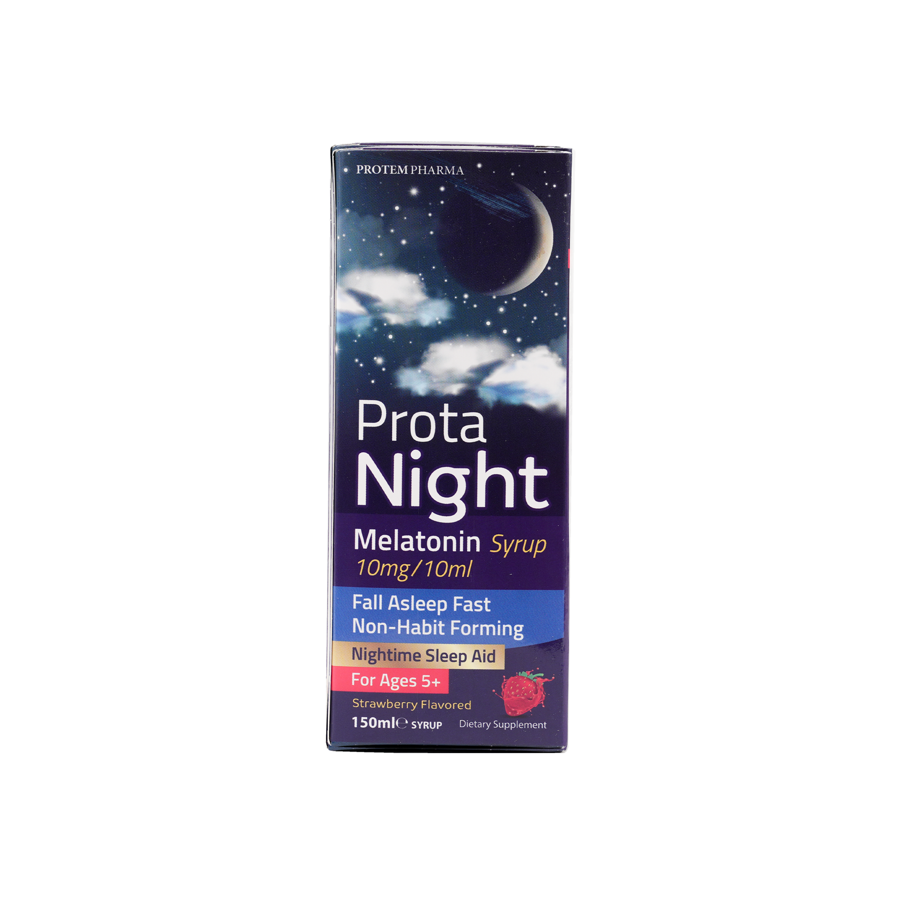 Protem Pharma Prota Night Melatonin Syrup 10mg/10ml 150ml