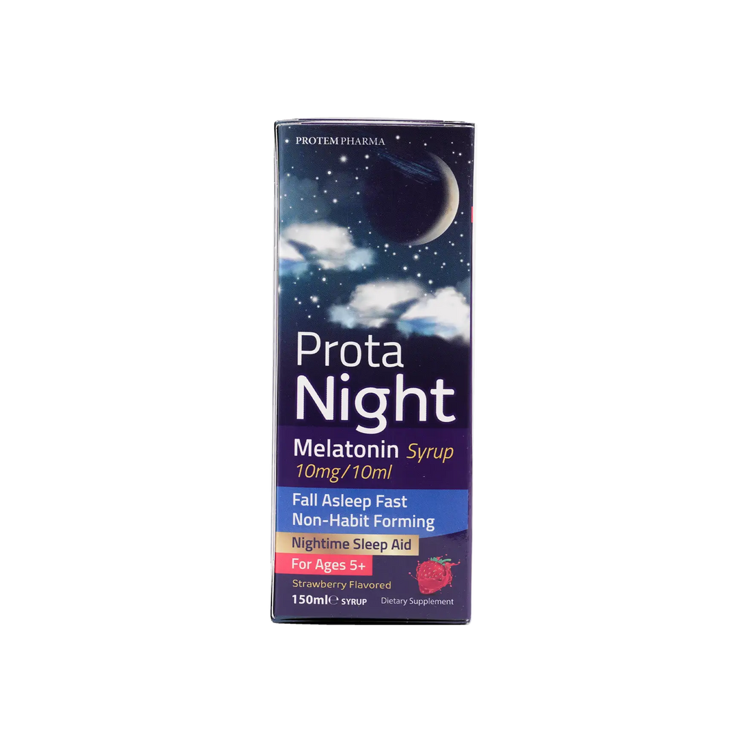 50890-Protem Pharma Prota Night Melatonin Syrup 10mg/10ml 150ml +3