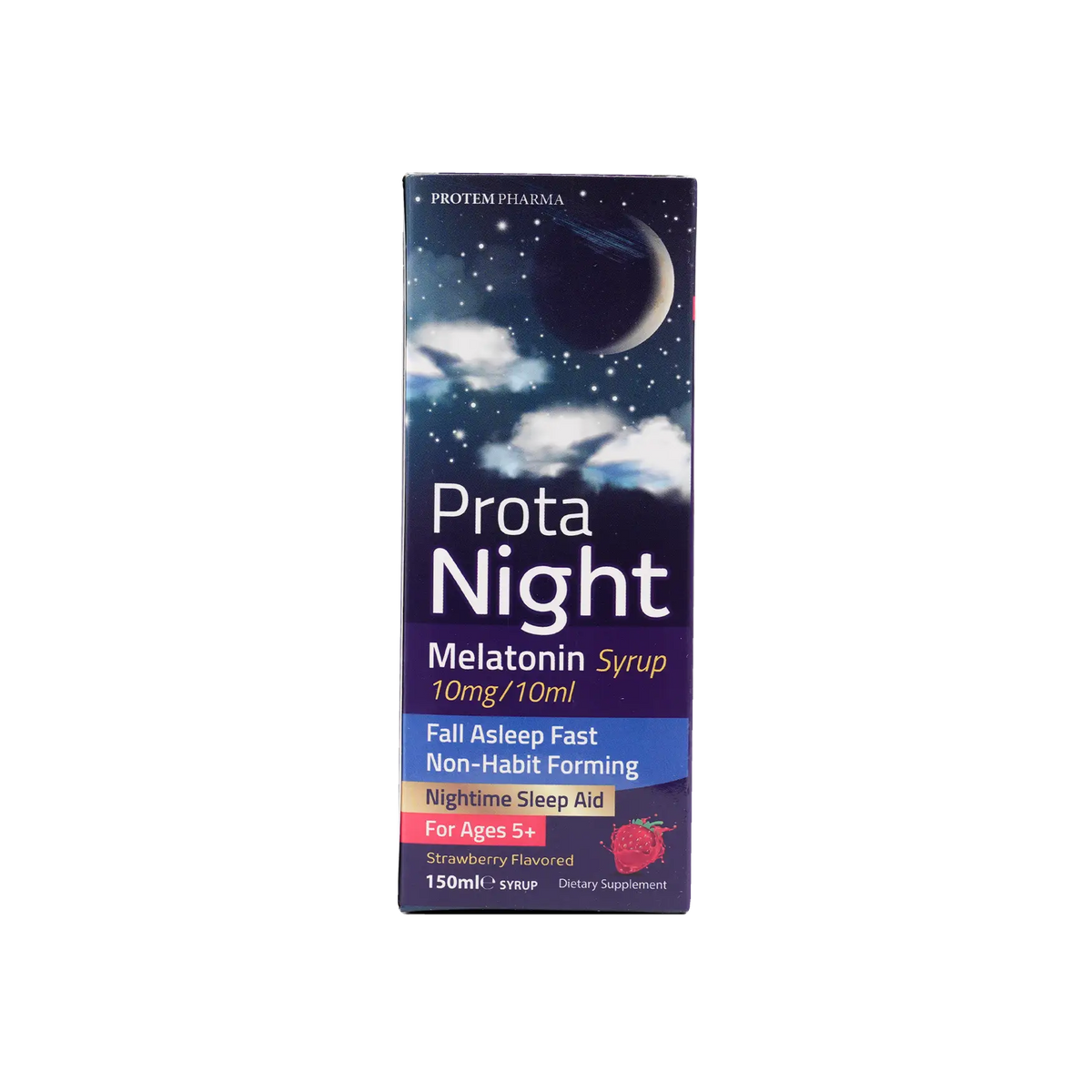 50890-Protem Pharma Prota Night Melatonin Syrup 10mg/10ml 150ml