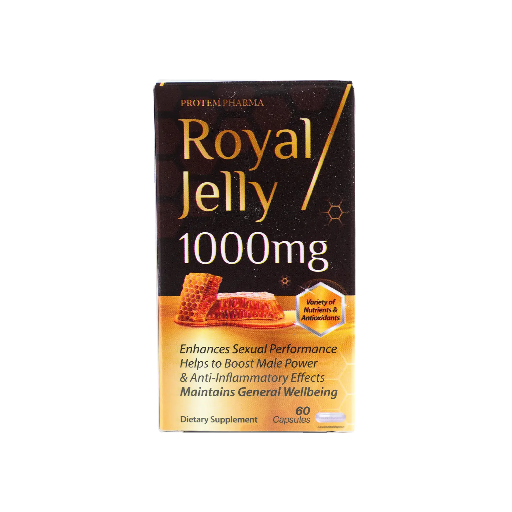 Protem Pharma Royal Jelly 1000mg 60Capsules