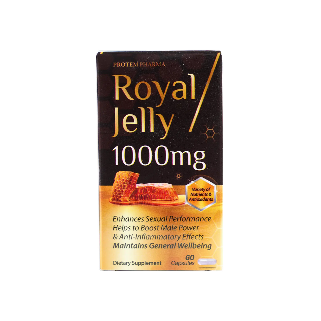 50891-Protem Pharma Royal Jelly 1000mg 60Capsules +3
