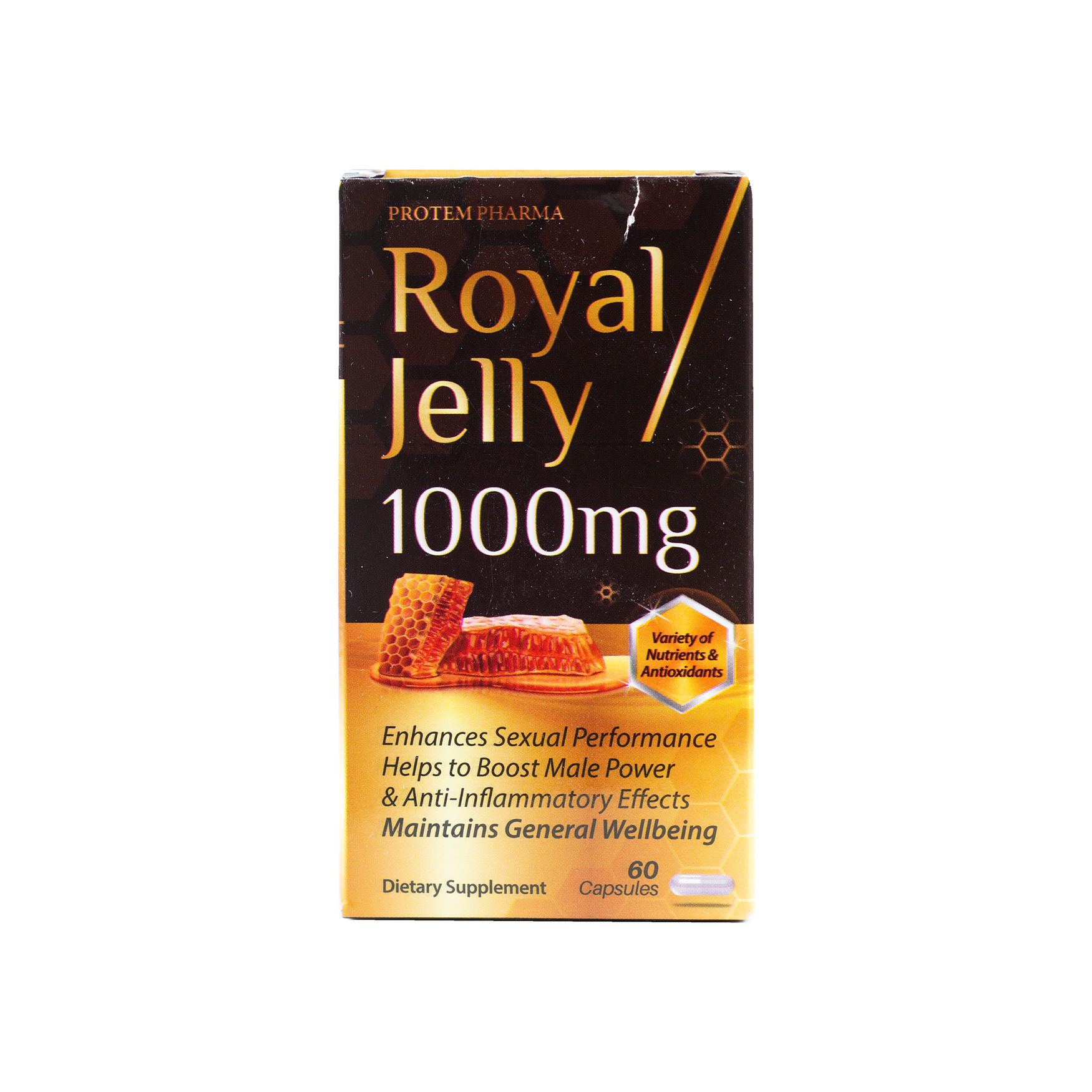 Protem Pharma Royal Jelly 1000mg 60Capsules