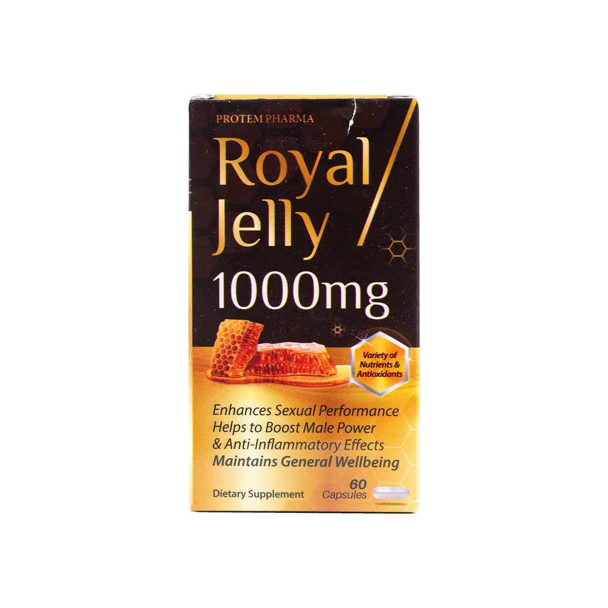 50891-Protem Pharma Royal Jelly 1000mg 60Capsules