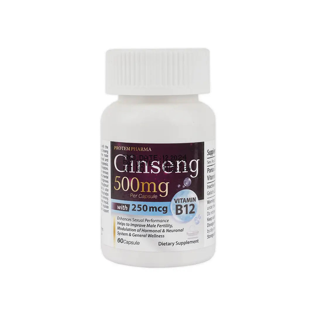 50892-Protem Pharma Ginseng 500mg 60 capsule