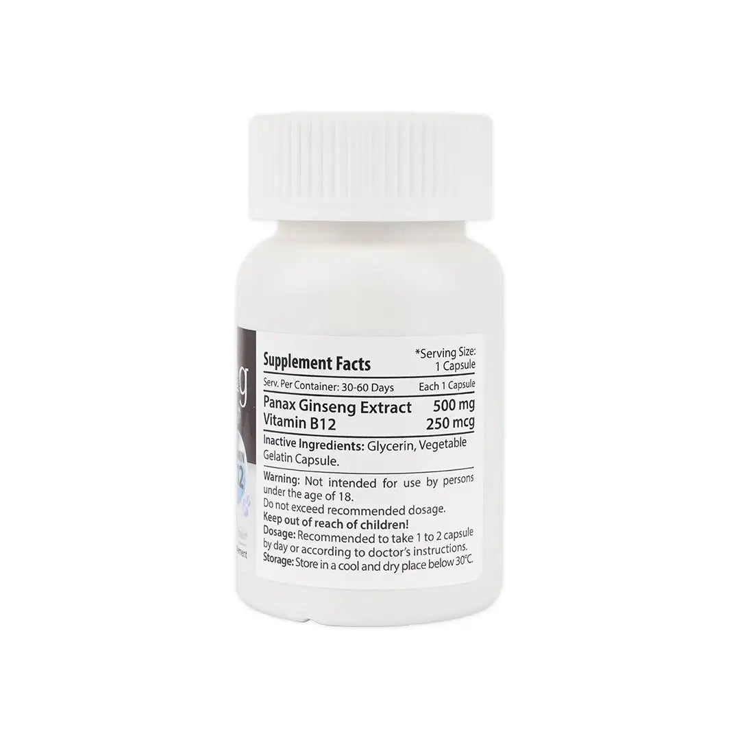 50892-Protem Pharma Ginseng 500mg 60 capsule +5