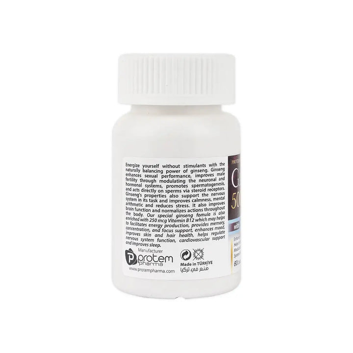 50892-Protem Pharma Ginseng 500mg 60 capsule +6