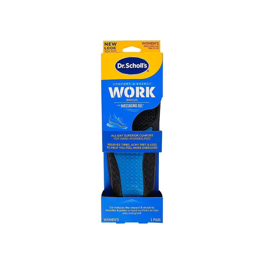 Dr.Scholl's Work Massaging Gel-Women's Size 6-10 1Pair