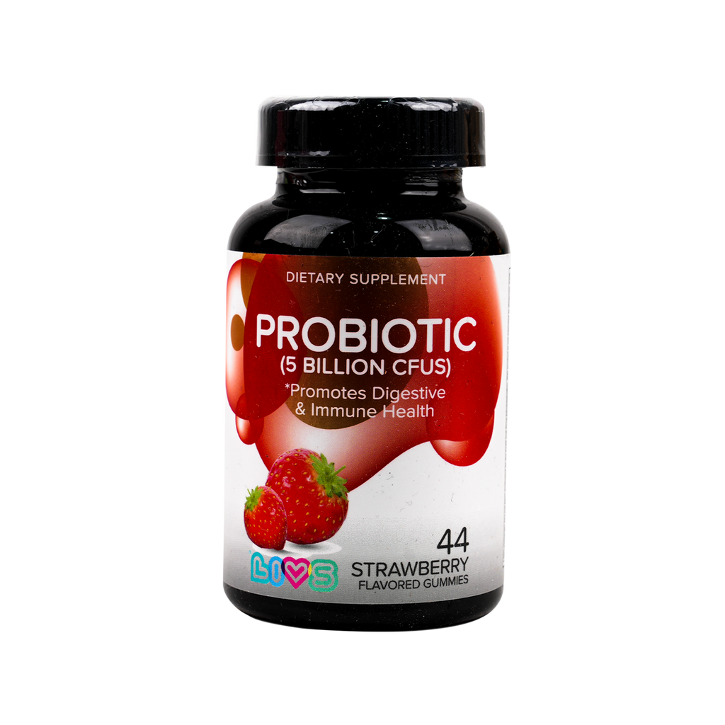 Livs Probiotic Strawberry Flavor 44 Gummies