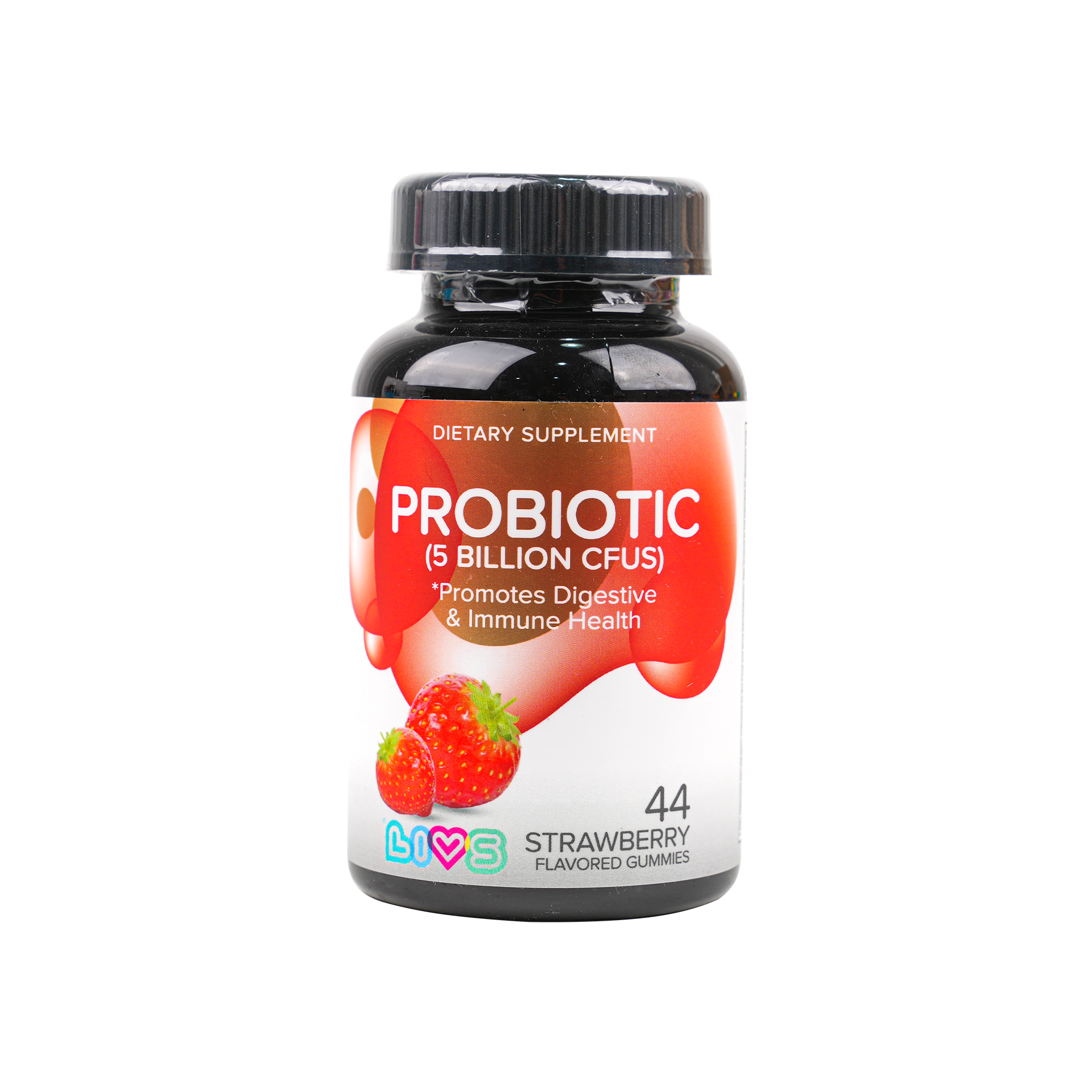 Livs Probiotic Strawberry Flavor 44 Gummies