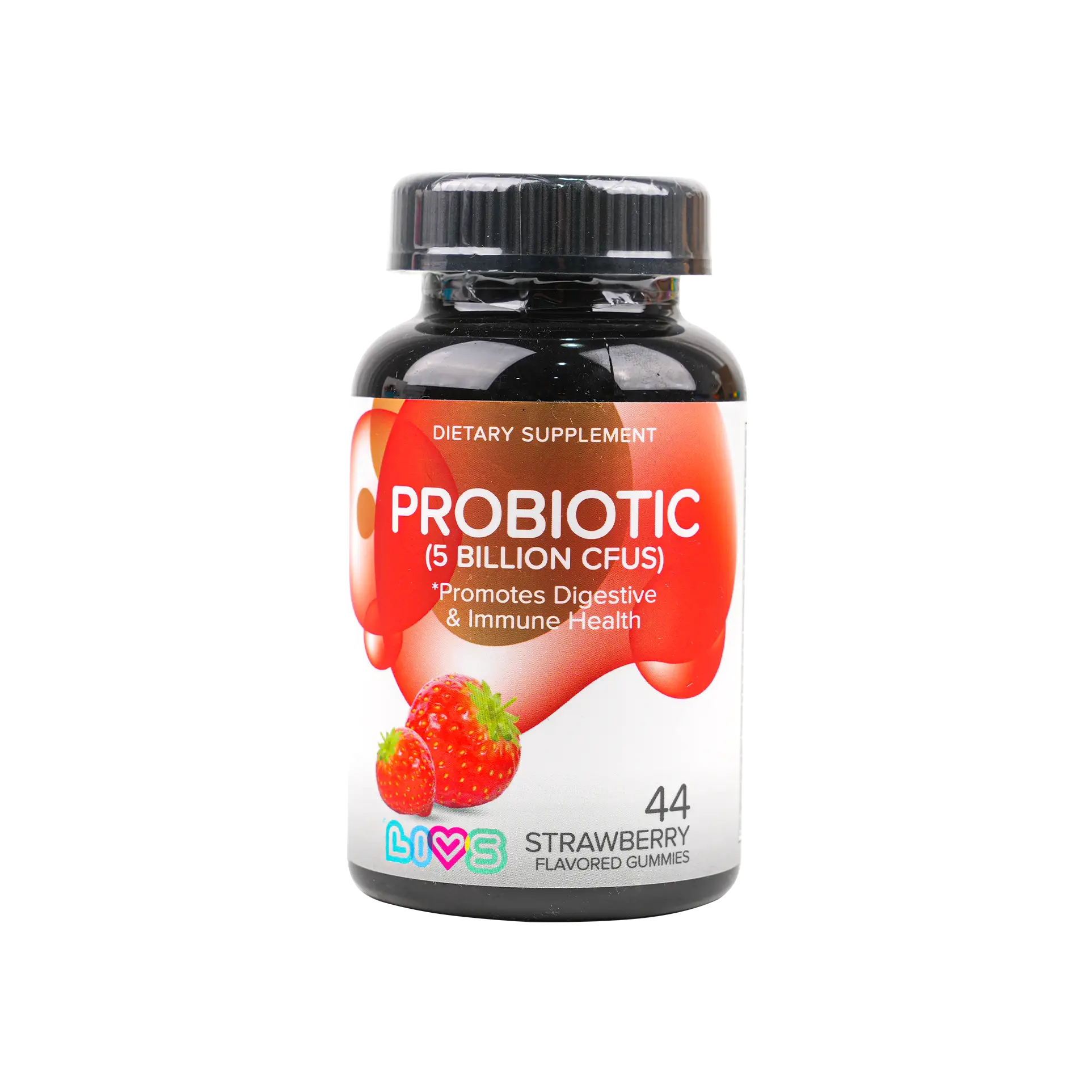 Livs Probiotic Strawberry Flavor 44 Gummies