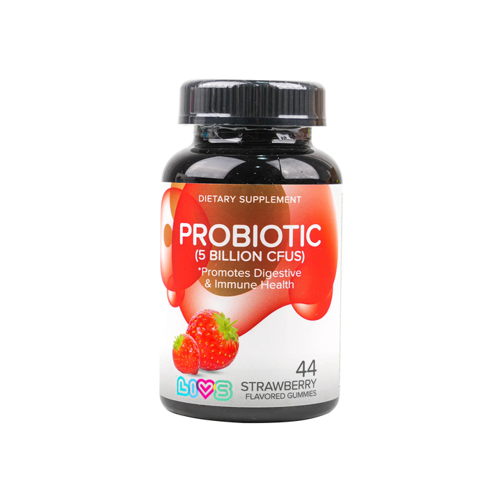 50907-Livs Probiotic Strawberry Flavor 44 Gummies