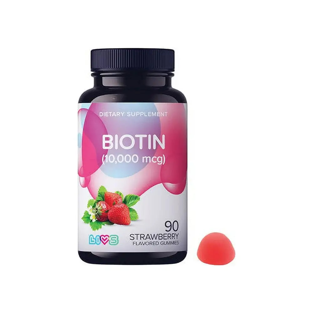 50908-Livs Biotin 10000 Mcg 90 Gummies +3