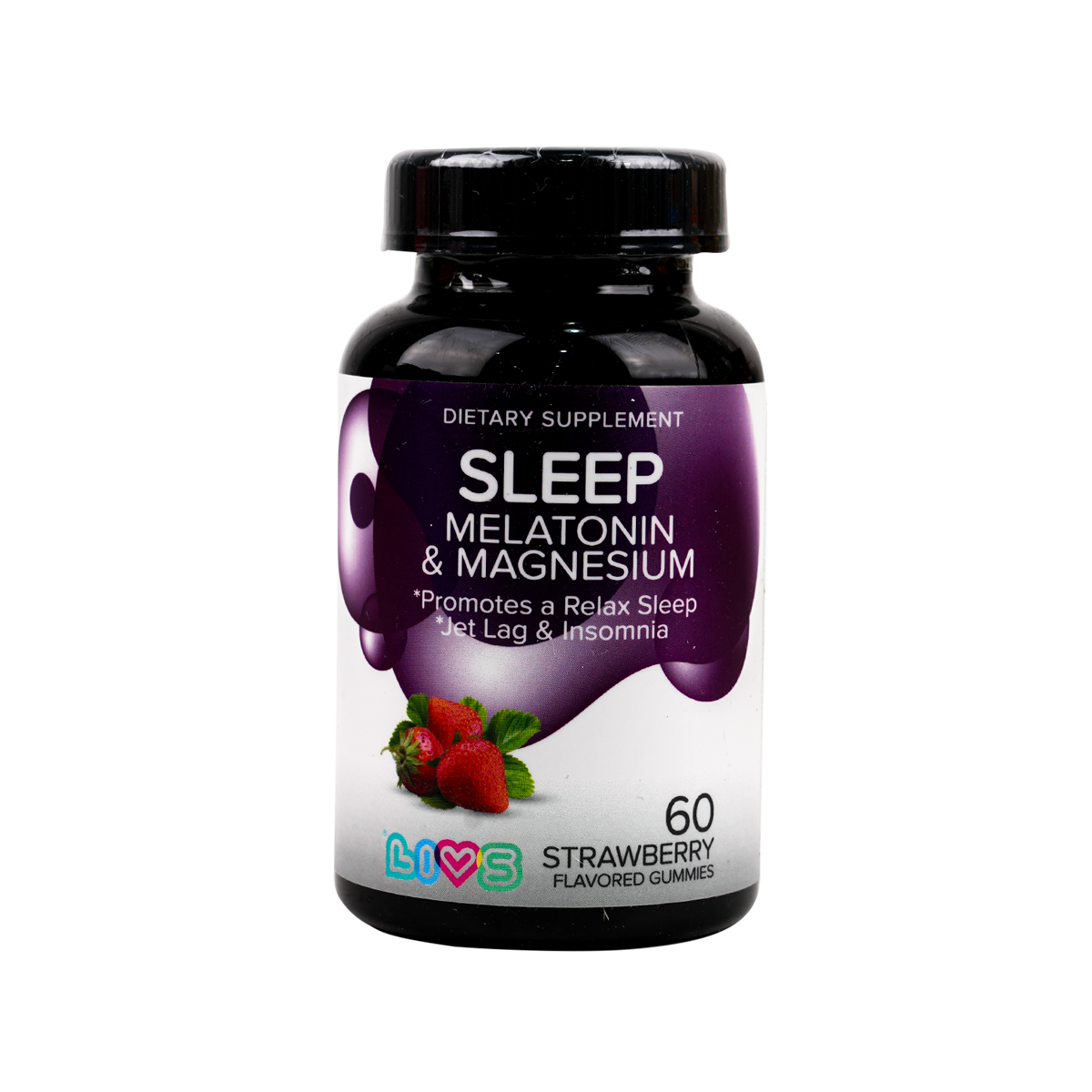 Livs Sleep (Melatonin & Magnesium) Strawberry 60 Gummies