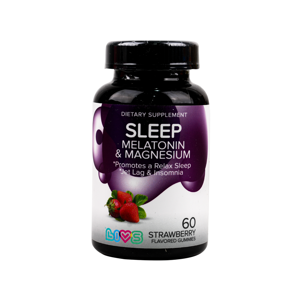 Livs Sleep (Melatonin & Magnesium) Strawberry 60 Gummies