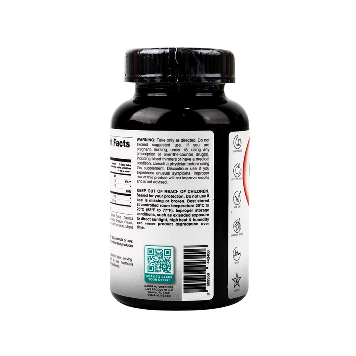 50914-Livs Apple Cider Vinegar 60 Gummies +2