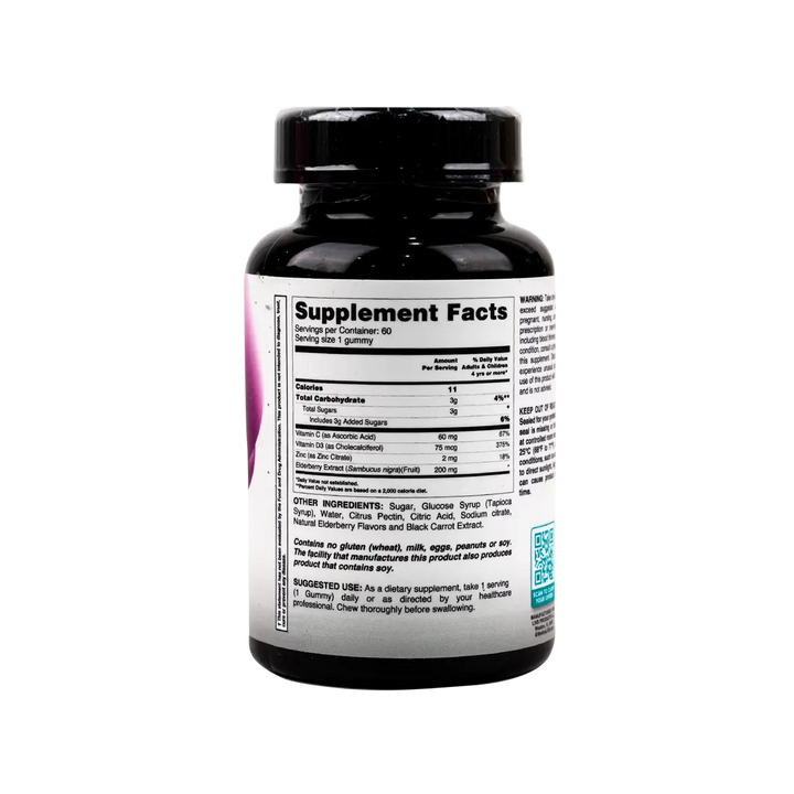 50916-Livs Immune Plus Elderberry Flavor 60 Gummies +1
