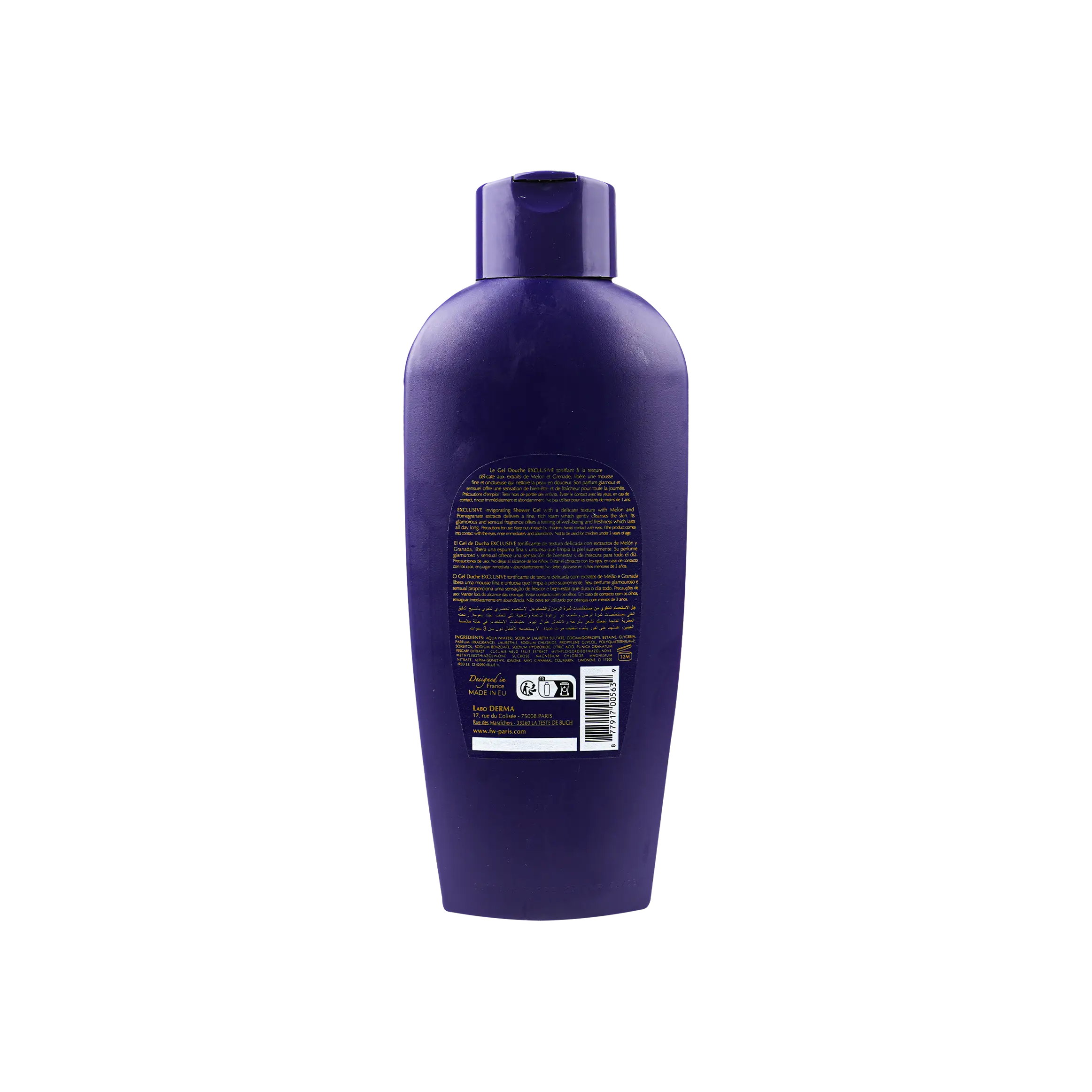 FAIR AND WHITE EXCLUSIVE WHITENIZER BRIGH SHOWER GEL 1000ML