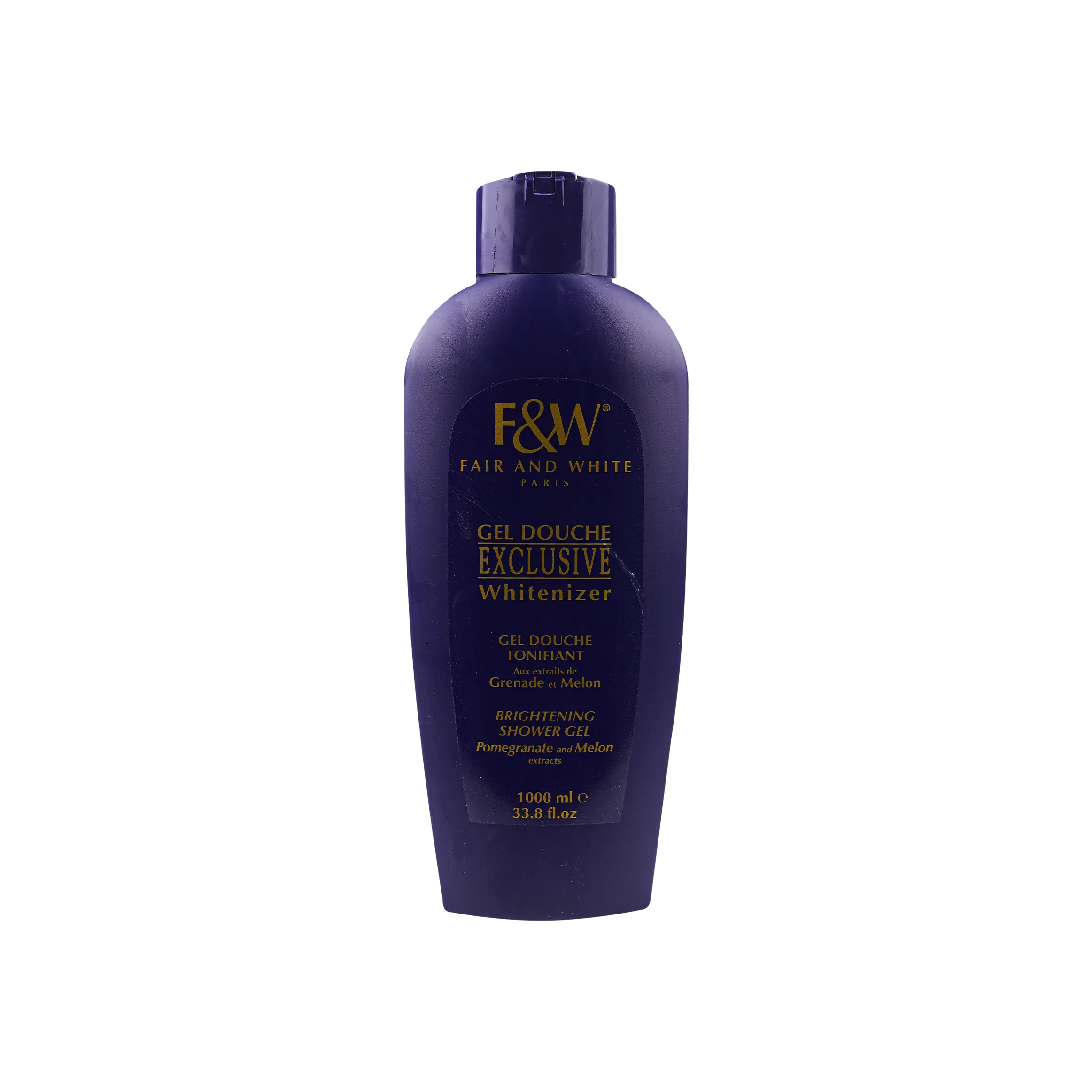 FAIR AND WHITE EXCLUSIVE WHITENIZER BRIGH SHOWER GEL 1000ML