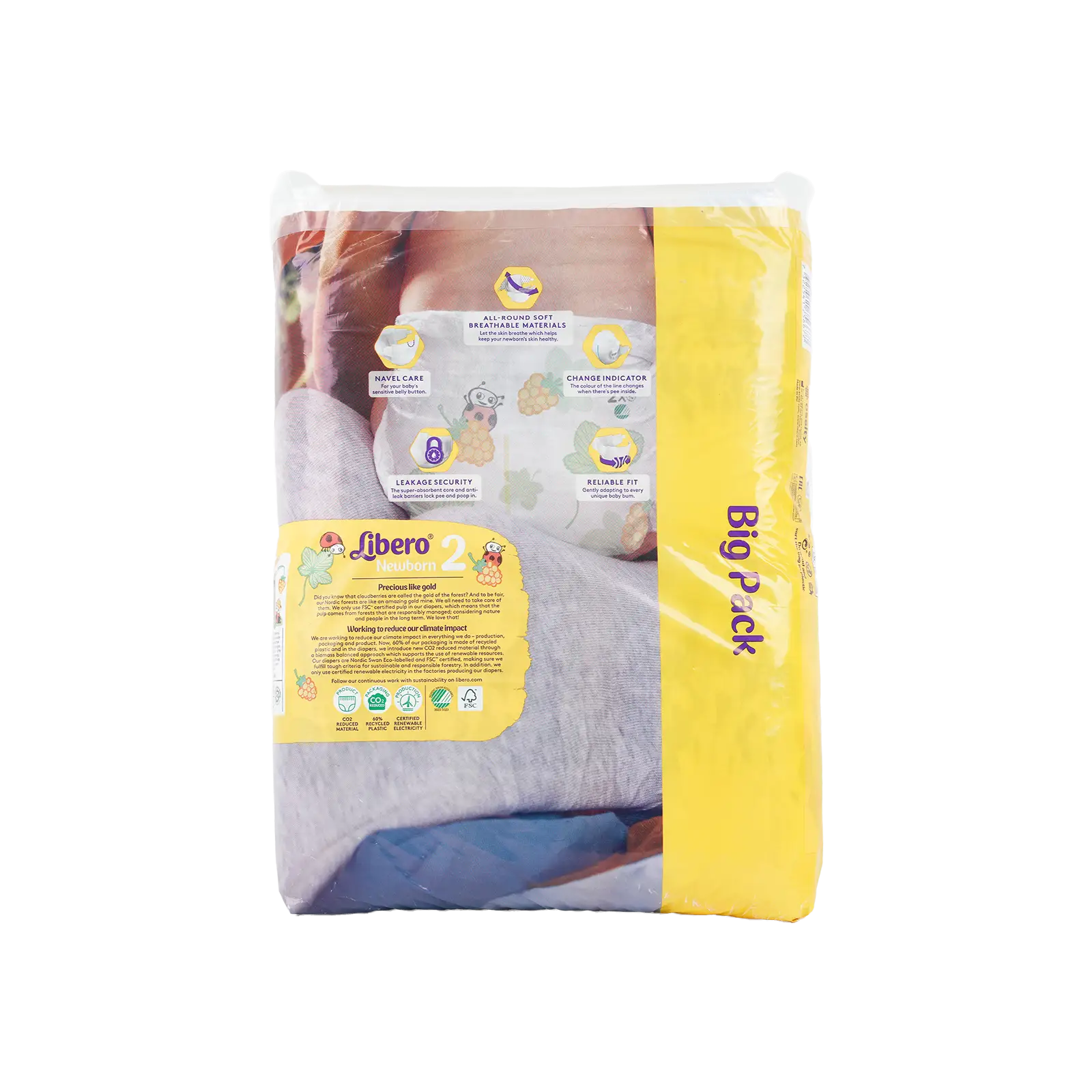 Libero Newborn No.2 (3-6Kg) 86Pcs
