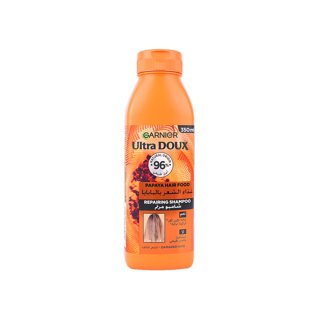 Garnier Hair Food Repairing Shampoo 350Ml - Papaya
