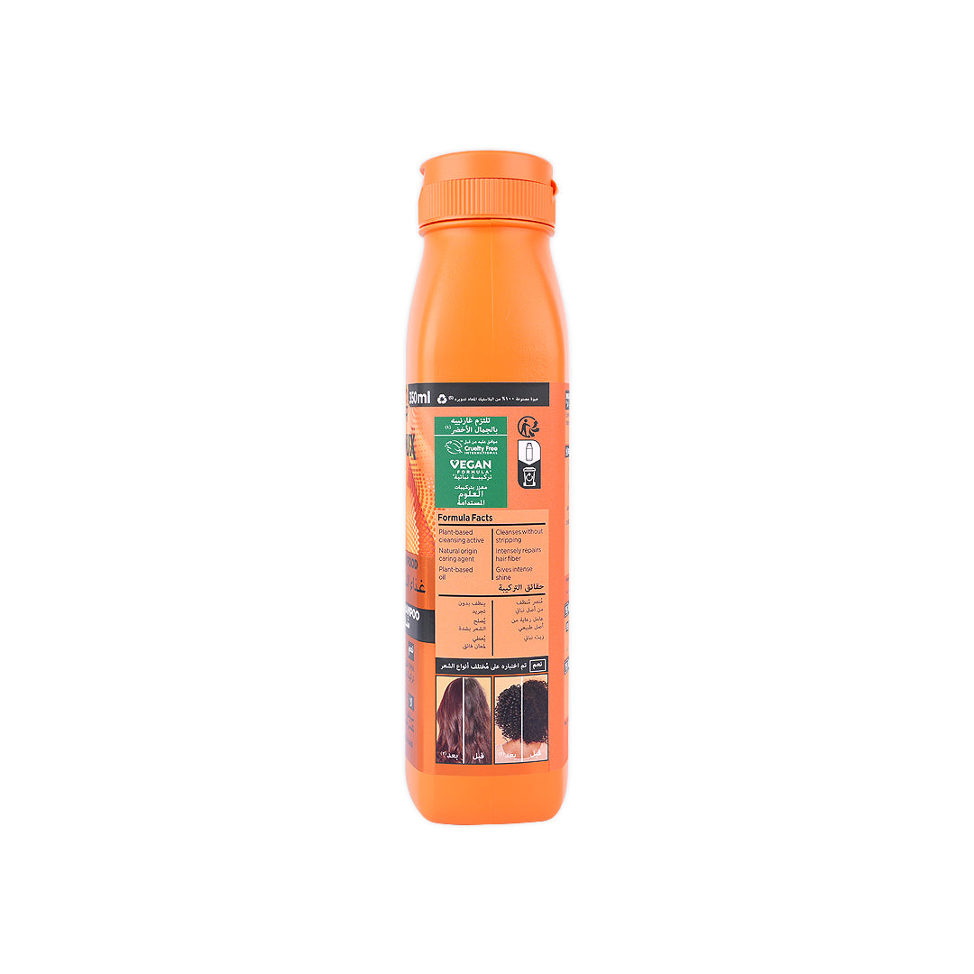 garnier ultra doux repairing hair food shampoo350ml damaged