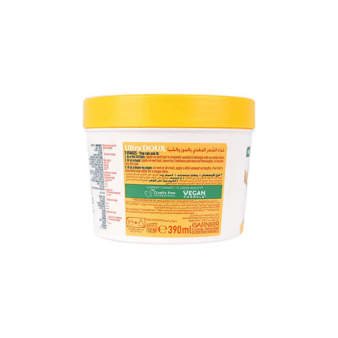 50936-Garnier Nourishing Hair Food Mask 390ml-Dry Hair +1