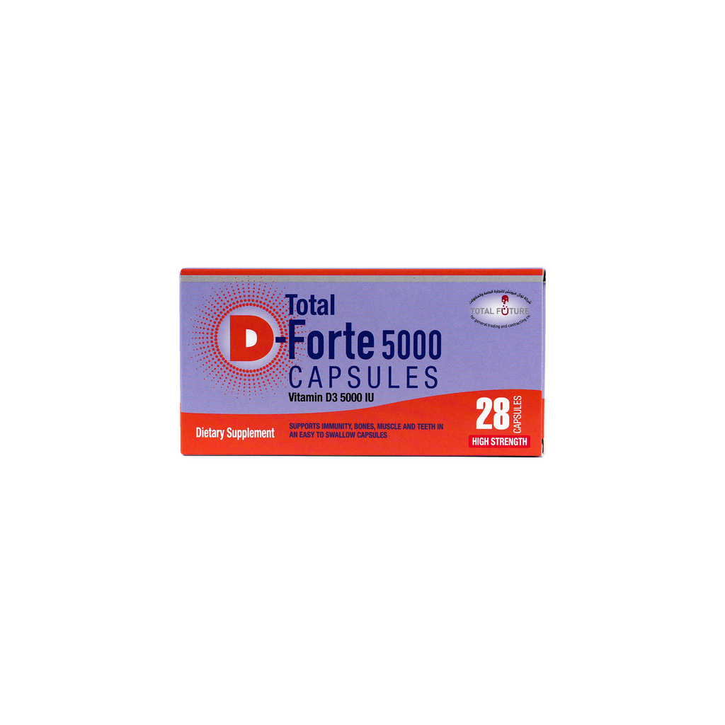 D-Forte Vitamin D3 5000IU 28 Capsules