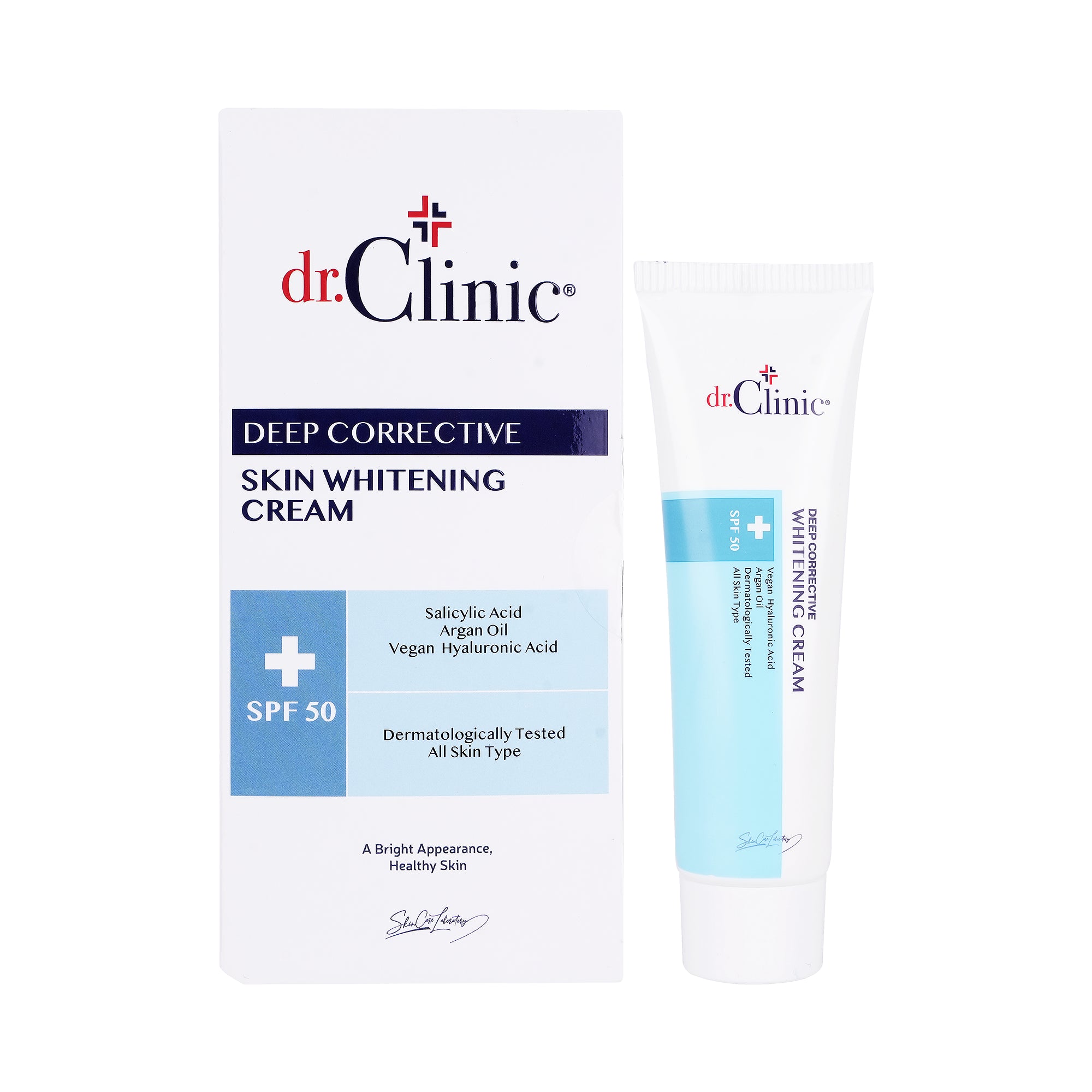 50955-Dr.Clinic Corrective Whitening Cream SPF50+ 50Ml