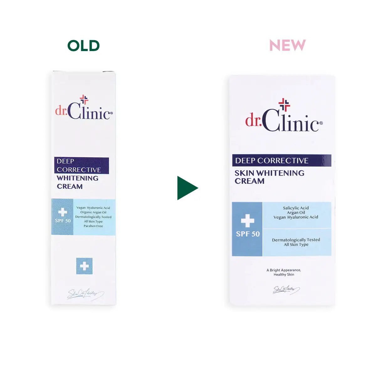 50955-Dr.Clinic Corrective Whitening Cream SPF50+ 50Ml