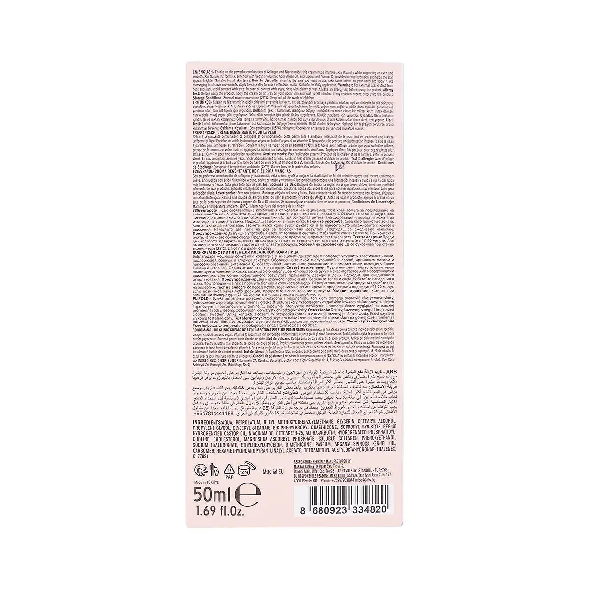 50956-Dr.Clinic Skin Regenerating Spot Cream 50Ml +6