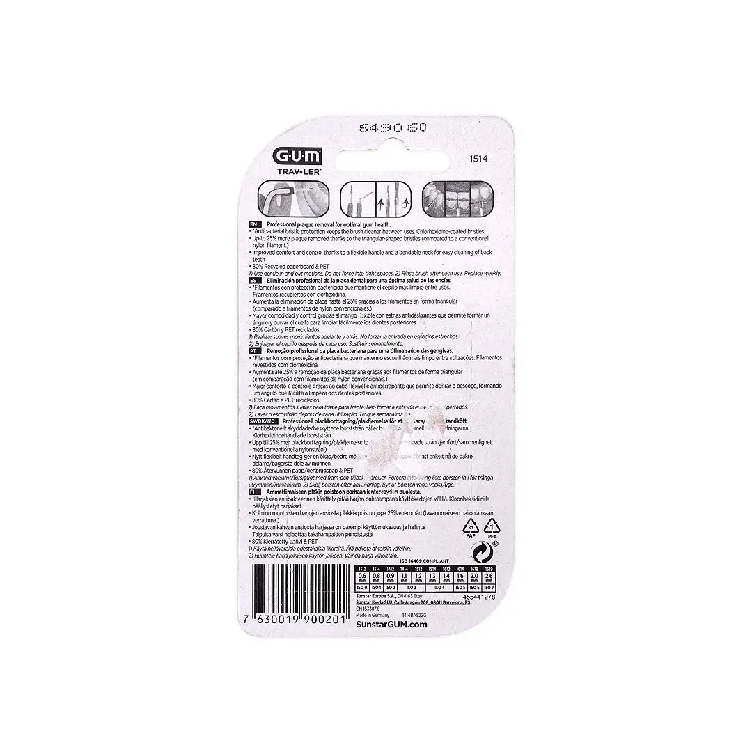 gum travler interdental brush 1 3mm 1514
