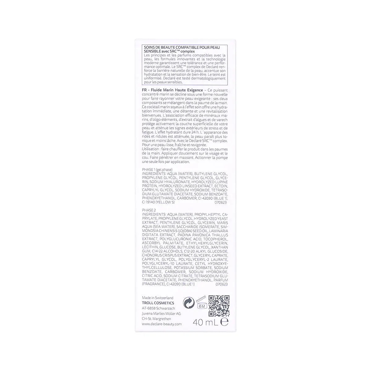 50974-Declare Hydro Boost Duo Care Fluid 40Ml +4