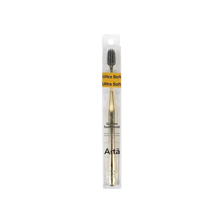 50980-Arta Toothbrush Golden Ultra Soft-Black