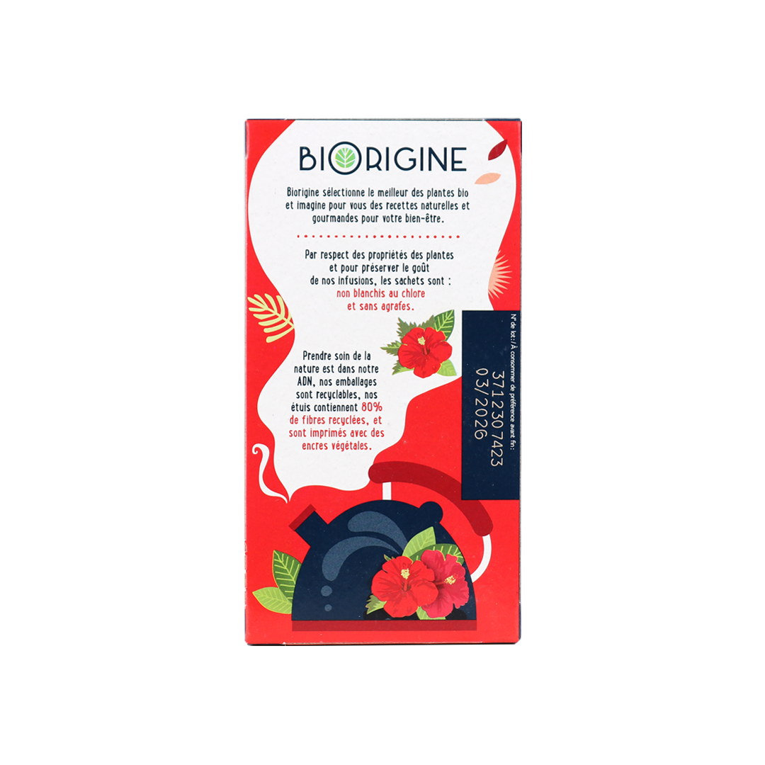 Biorigine Infusion Bio Brule Graisse 20 Sachets